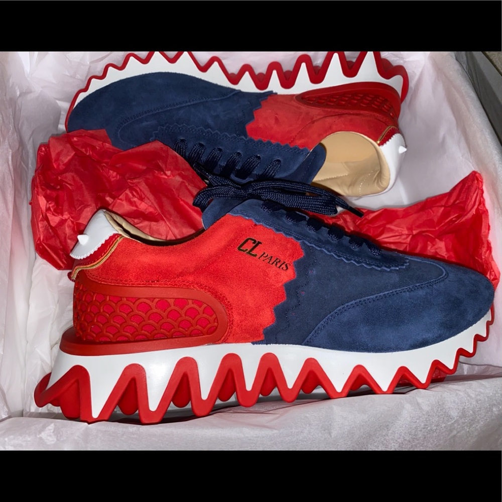 Christian louboutin loubishark runner sneaker